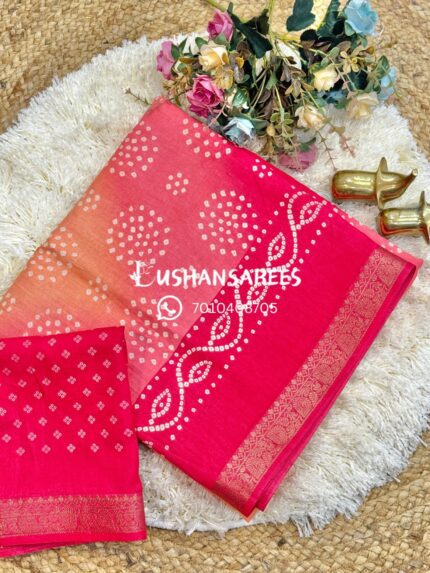 Beautiful Tasva Silk Saree