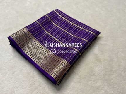 Barcode Mysore Silk Saree