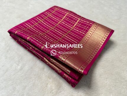 Barcode Mysore Silk Saree